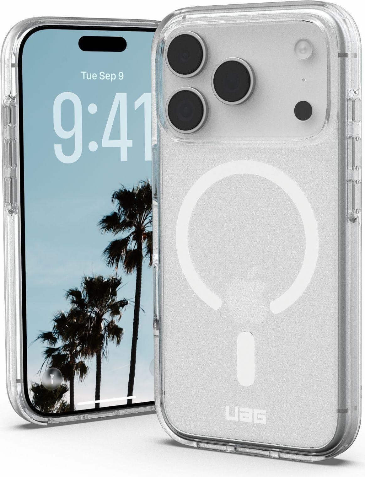 Urban Armor Gear TinMan Scout Clear MagSafe Ice/White (114558114341)