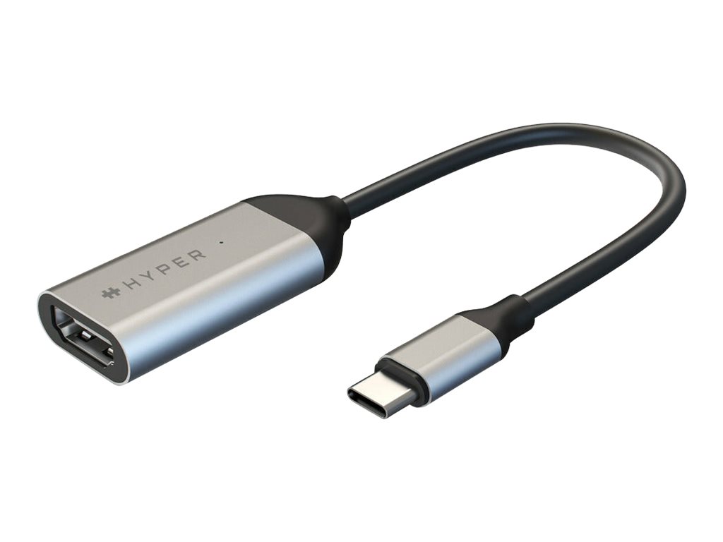 Hyper HyperDrive HD425A USB-C auf HDMI Videoadapter 4K 60Hz Edelstahl