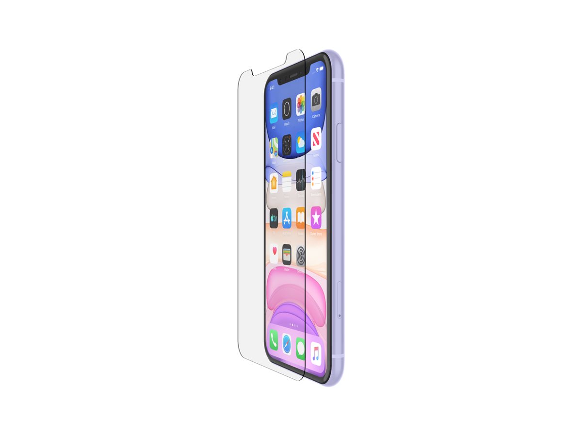 Belkin SCREENFORCE InvisiGlass Ultra Bildschirmschutzfolie für Apple iPhone 11/XR 6,06" Transparent
