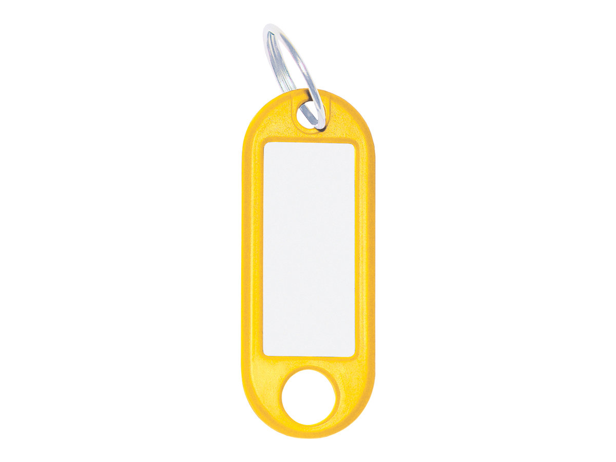 WEDO Schlüsselclip 52 x 21 x 3 mm 100 St./Pack. Gelb