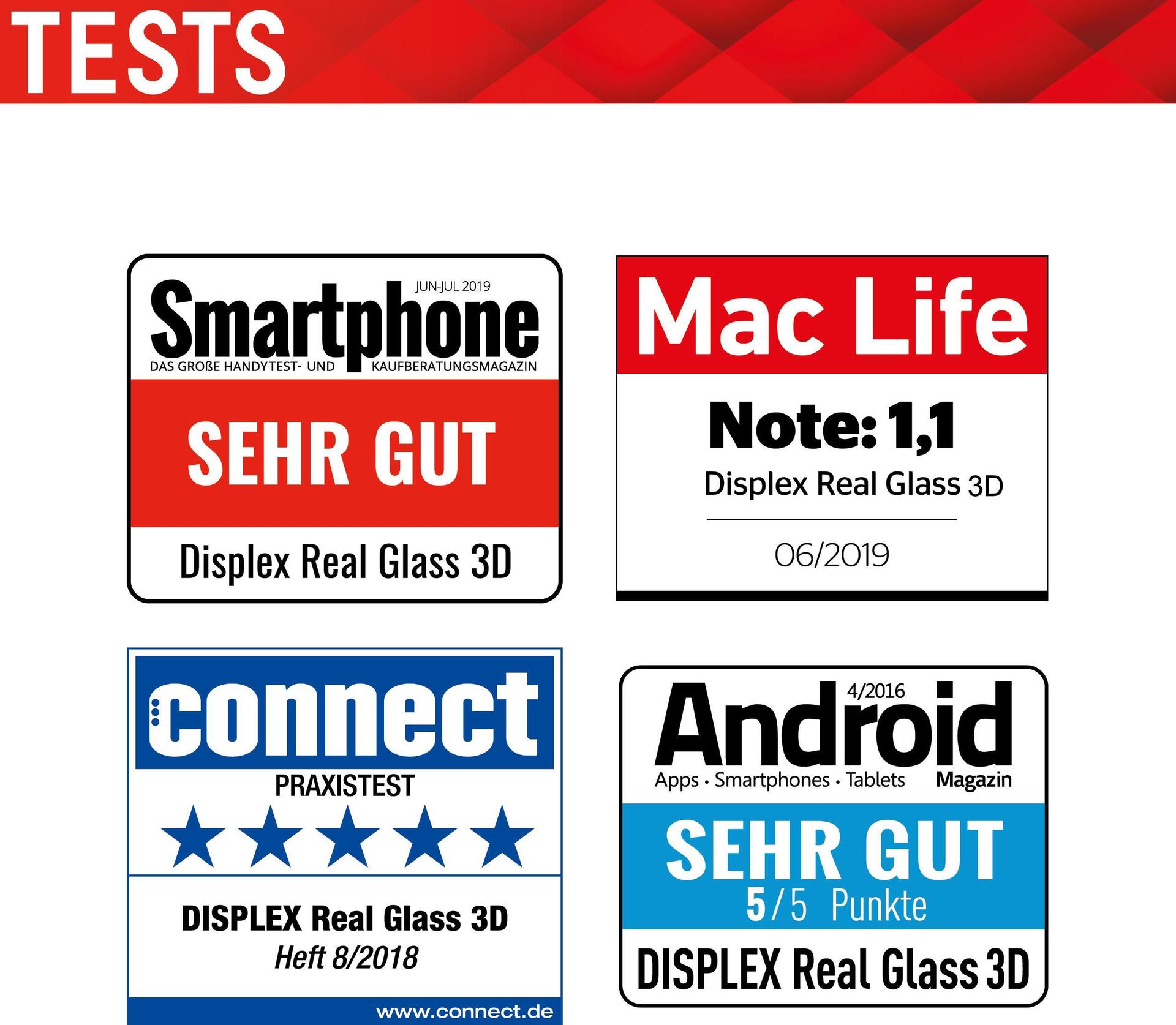 Displex Panzerglas (10H) für Samsung Galaxy S22 Ultra (01577)