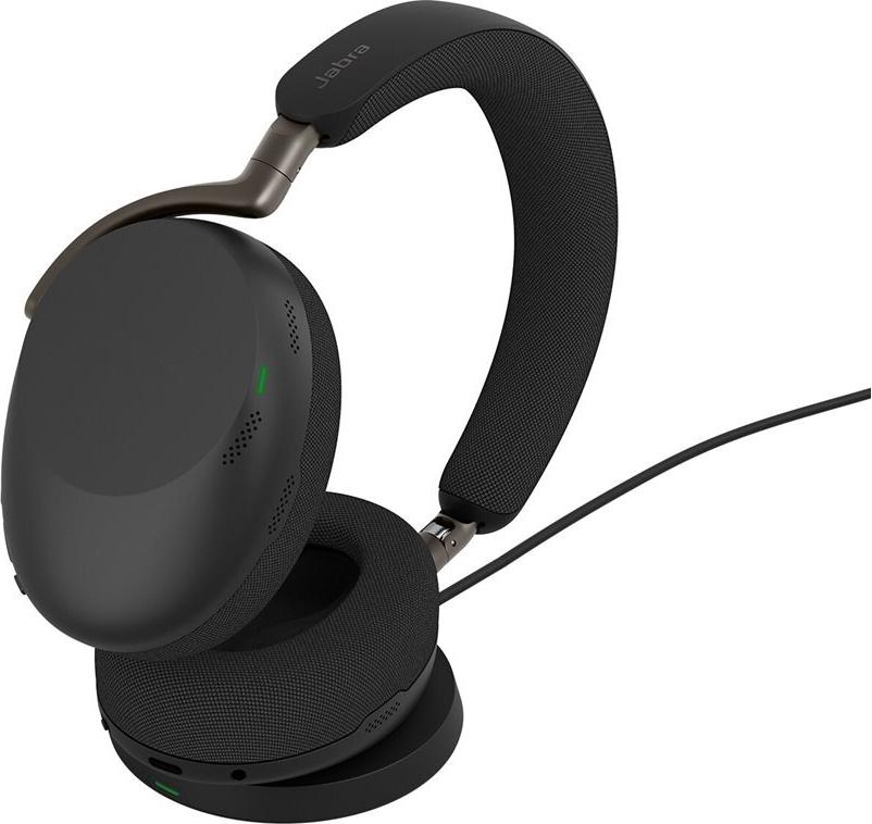 Jabra Evolve3 85 UC Stereo Headset Schwarz