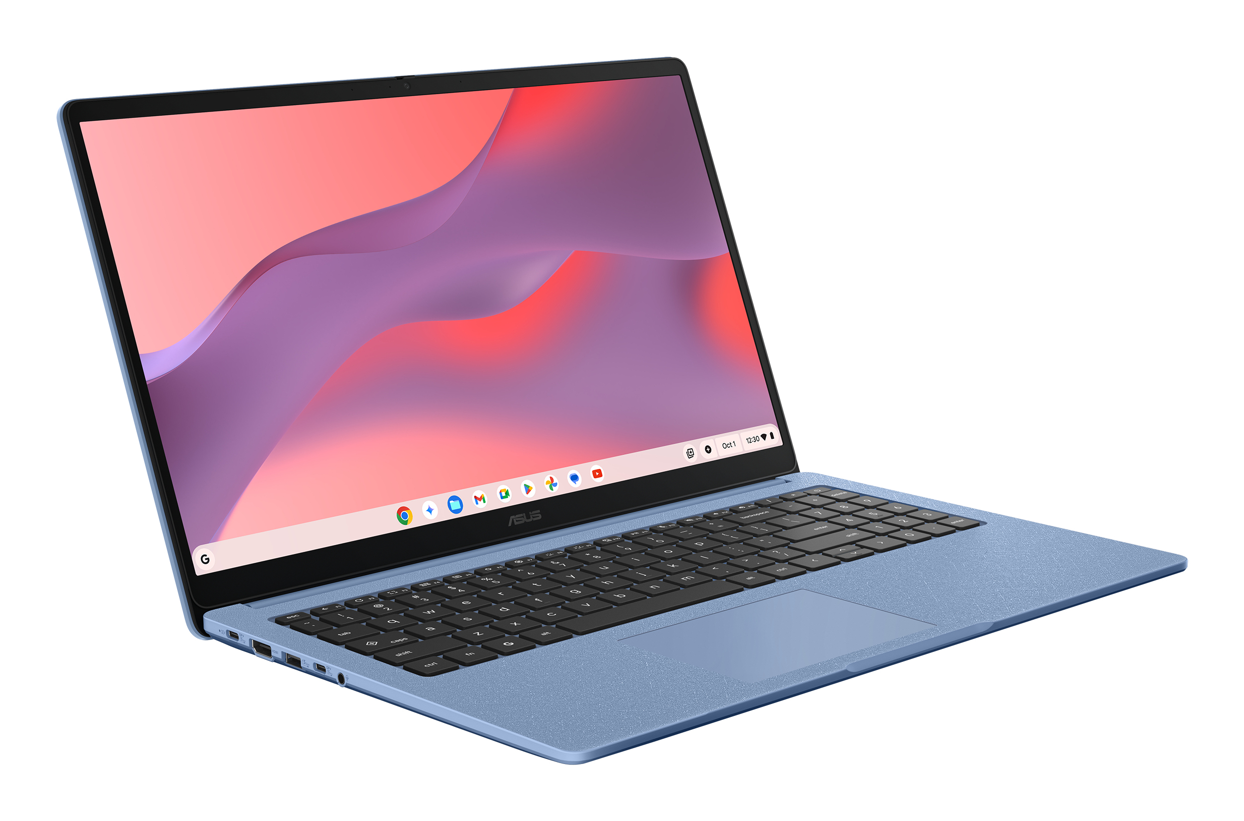 ASUS Chromebook CM15 15.6" MediaTek Kompanio 540 4 GB RAM 128 GB eMMC ChromeOS Fabric Blue