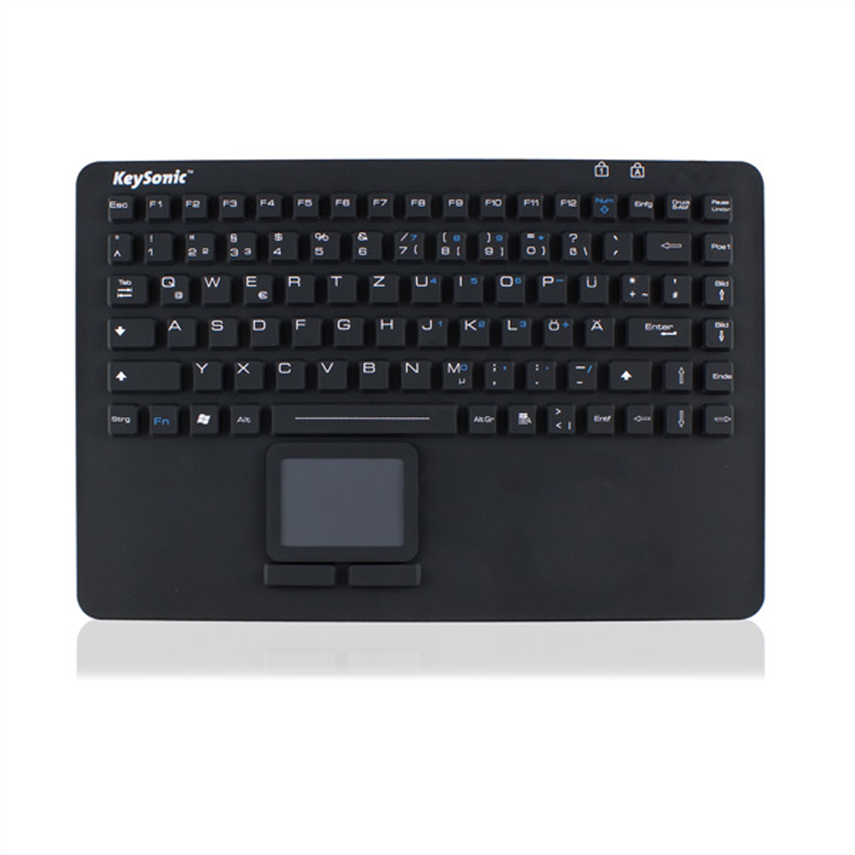KeySonic KSK-5230 IN USB Tastatur QWERTZ Schwarz