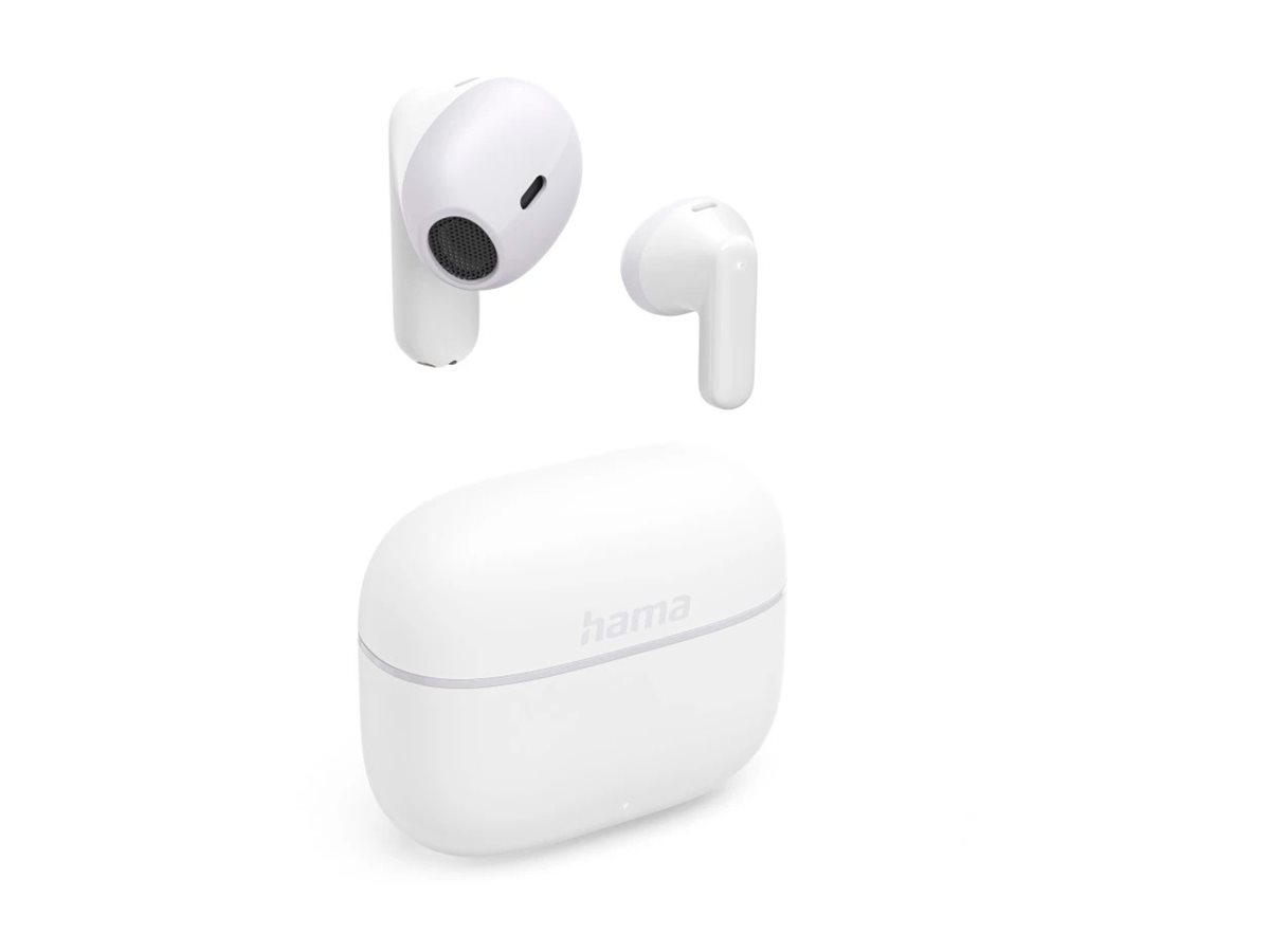Hama Freedom Light II True Wireless Kopfhörer Bluetooth Weiß