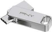 USB-Stick 256GB PNY DUO LINK USB 3.2 Type-C Dual Flash Drive retail (P-FDI256DULINKTYC-GE)