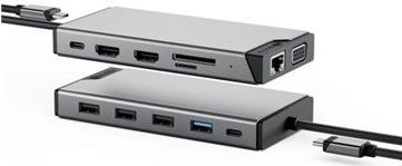 Alogic USB-C 12-IN-1 TRIPLE (DUCDDV3V2)