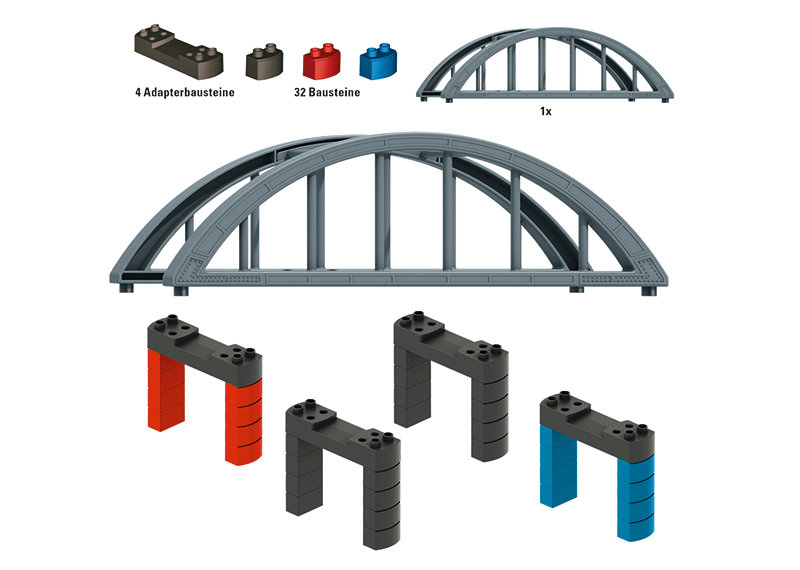 Märklin 72218 Brücke H0 Modellbahn-Zubehör Mehrfarbig