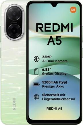 【超美品】Xiaomi Redmi A5 3GB 64GB格安スマホ Xiaomi Redmi A5 3GB+64GB Smartphone (32 MP Kamera), Riesiger
