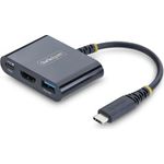 STARTECH 168B-USBC-MULTIPORT USB-C HDMI MULTIPORT HUB BLACK (168B-USBC-MULTIPORT)