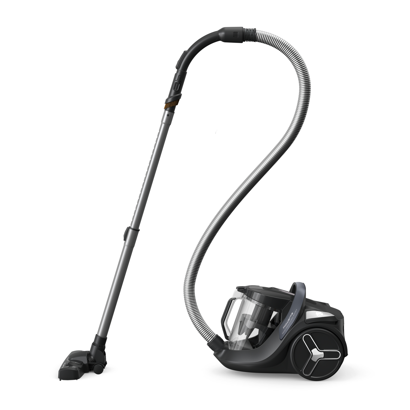 Rowenta Green Force Cyclonic Effitech RO7C36 Beutelloser Zylinderstaubsauger 500 W 2,5 l Schwarz, Grün, Grau