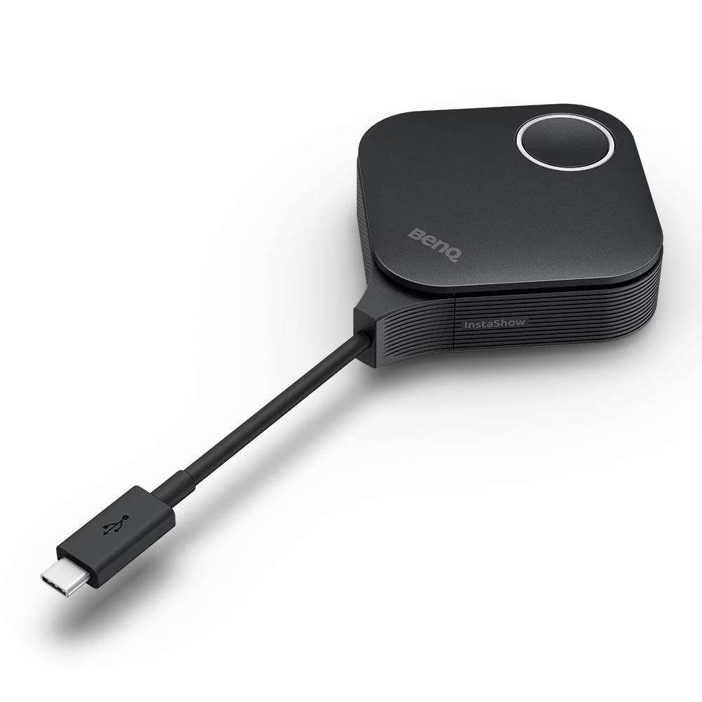 BenQ InstaShow WDC25 Kit Kabelloses Präsentationssystem HDMI USB-C 4K Schwarz