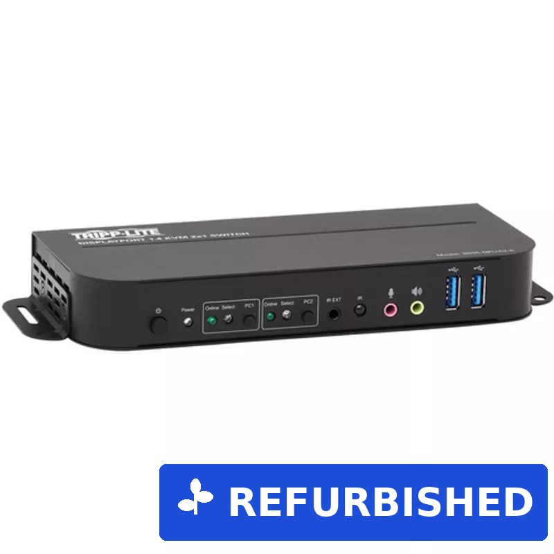 Tripp Lite B005-DPUA2-K DisplayPort/USB KVM-Switch mit 2 Anschlüssen (B005-DPUA2-K)
