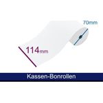 ARTDEV Kassenrolle - Normalpapier HF 114 70 12 (B/D/K), ca. 48m (ADN1147012)