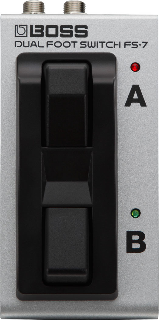 Roland FS-7 Doppel-Fußschalter Silber, Schwarz