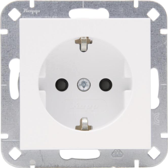 Kopp 940032008 HK07-Schutzkontakt-Steckdose erhöhter 1 (940032008)