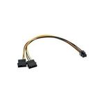 Stromkabel 4-Pol 13,30cm (5,25") -> PCIe Stromversorgung