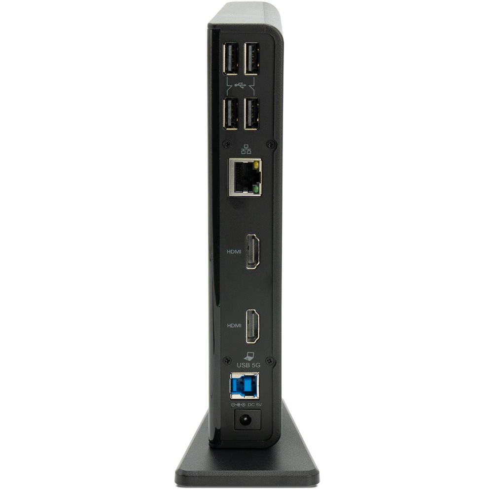 TERRA MOBILE 732 Dockingstation USB-A/C Dual Display Grau