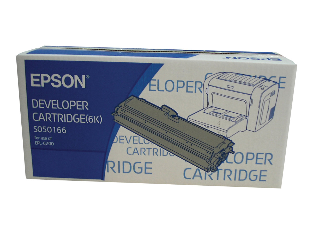 Epson S050166 Entwickler-Patrone Schwarz