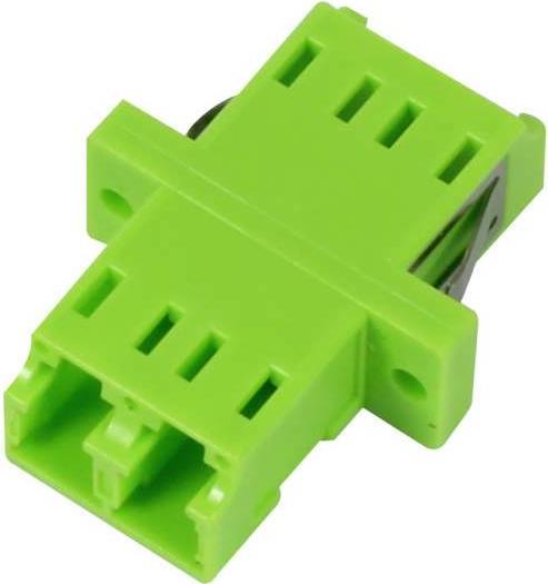 LWL-Kupplung LC-Buchse/LC-Buchse 50/125u Multimode duplex PVC Keramikhülse OM5 (S215508)
