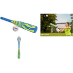 SCHILDKRÖT Neopren Baseball-Set, 2-teilig weicher Baseballschläger (Länge: 620 mm), Gewicht: 200 g, - 1 Stück (970159)