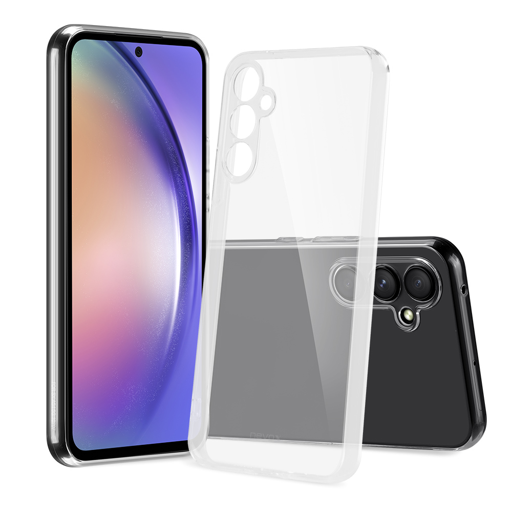 Nevox StyleShell Flex Handyhülle für Samsung A37 5G Transparent