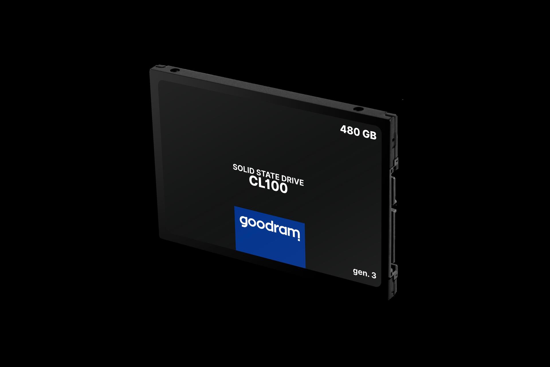 Goodram CL100 gen.3 2.5" 480 GB Serial ATA III 3D TLC NAND (SSDPR-CL100-480-G3)