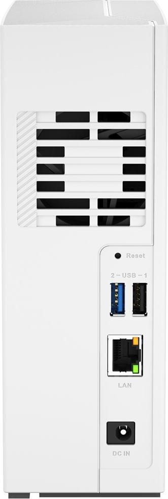 QNAP TS-133 NAS-Server 2 GB RAM Weiß