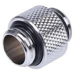 Alphacool HF Doppelnippel G1/4 AG auf G1/4 AG 10mm - Chrome (17199)