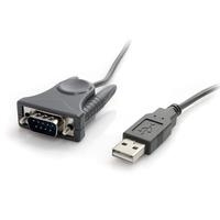 StarTech.com USB 2.0 auf Seriell RS232 / DB9 / DB25 Adapterkabel (ICUSB232DB25)