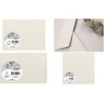 Pollen by Clairefontaine Karte C6, Natura 100 % Recyclingpapier, 210 g/qm, Maße: 110 x 155 mm, - 1 Stück (55015C)