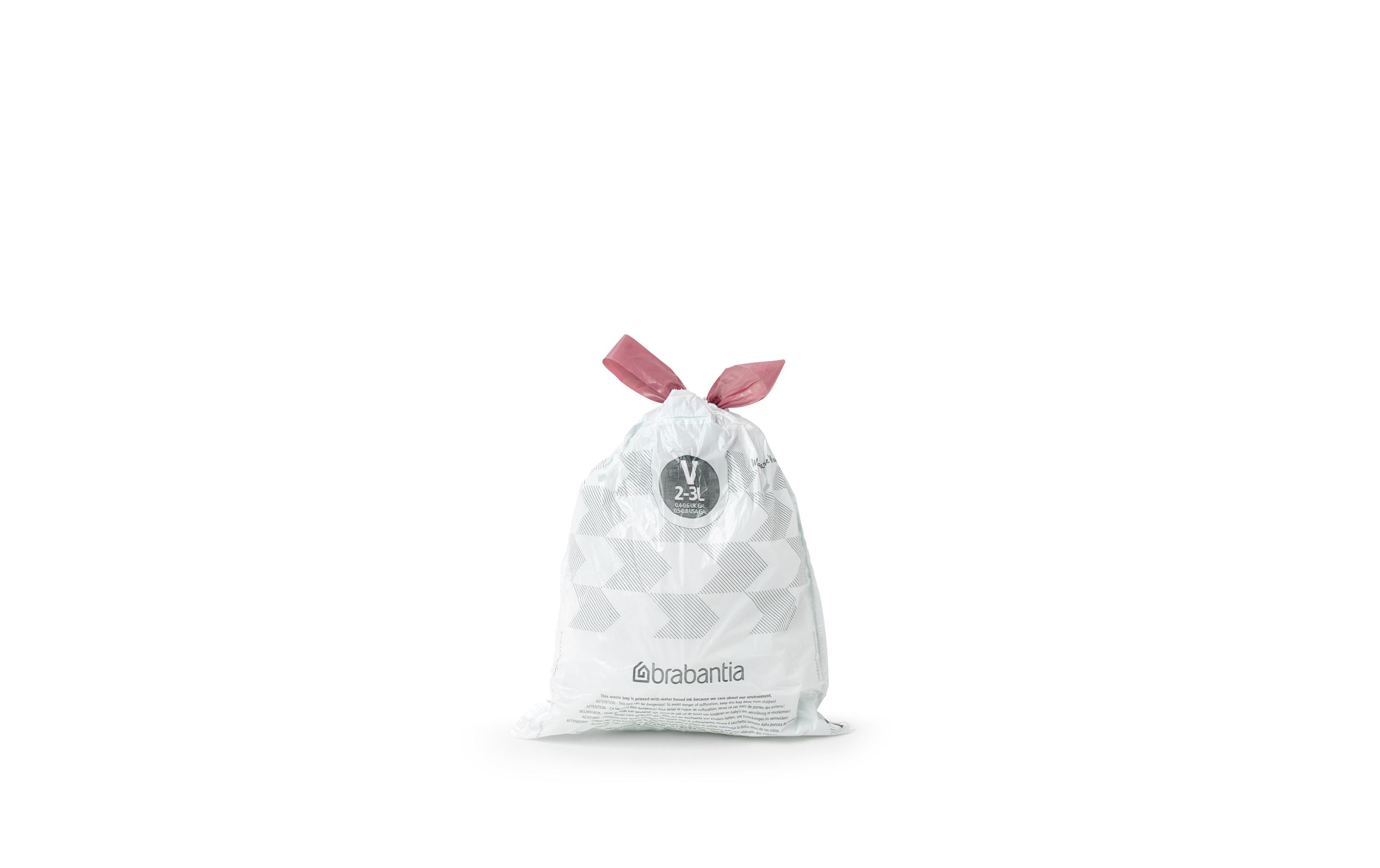 Brabantia PerfectFit Code V 3 L Müllbeutel Weiß