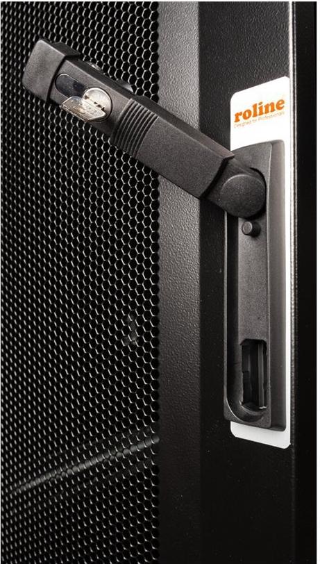 ROLINE Pro 19" Serverschrank 42 HE 600x1000 mm Schwarz