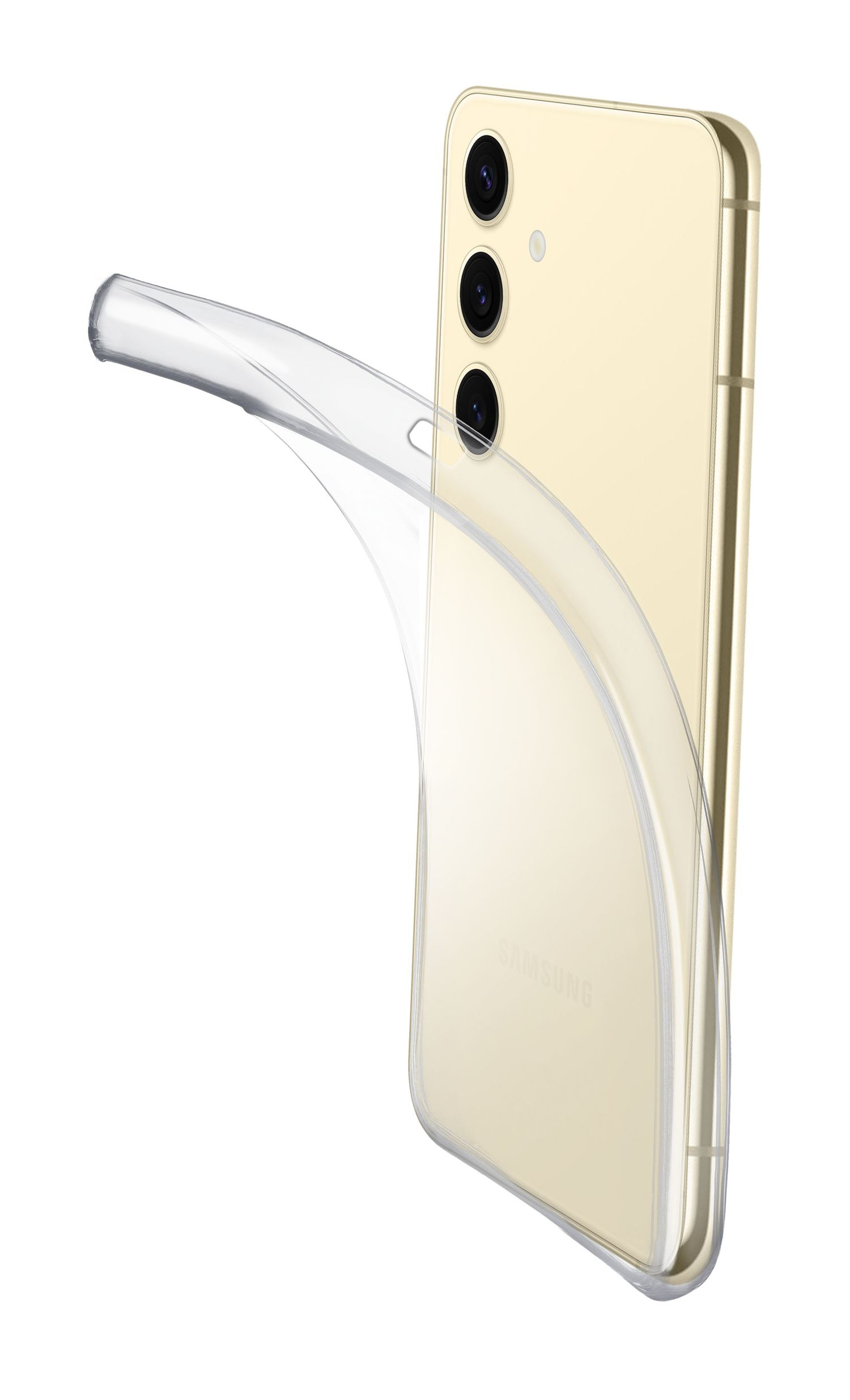 Cellularline Fine Case für Samsung S25 Clear (FINECGALS25T)
