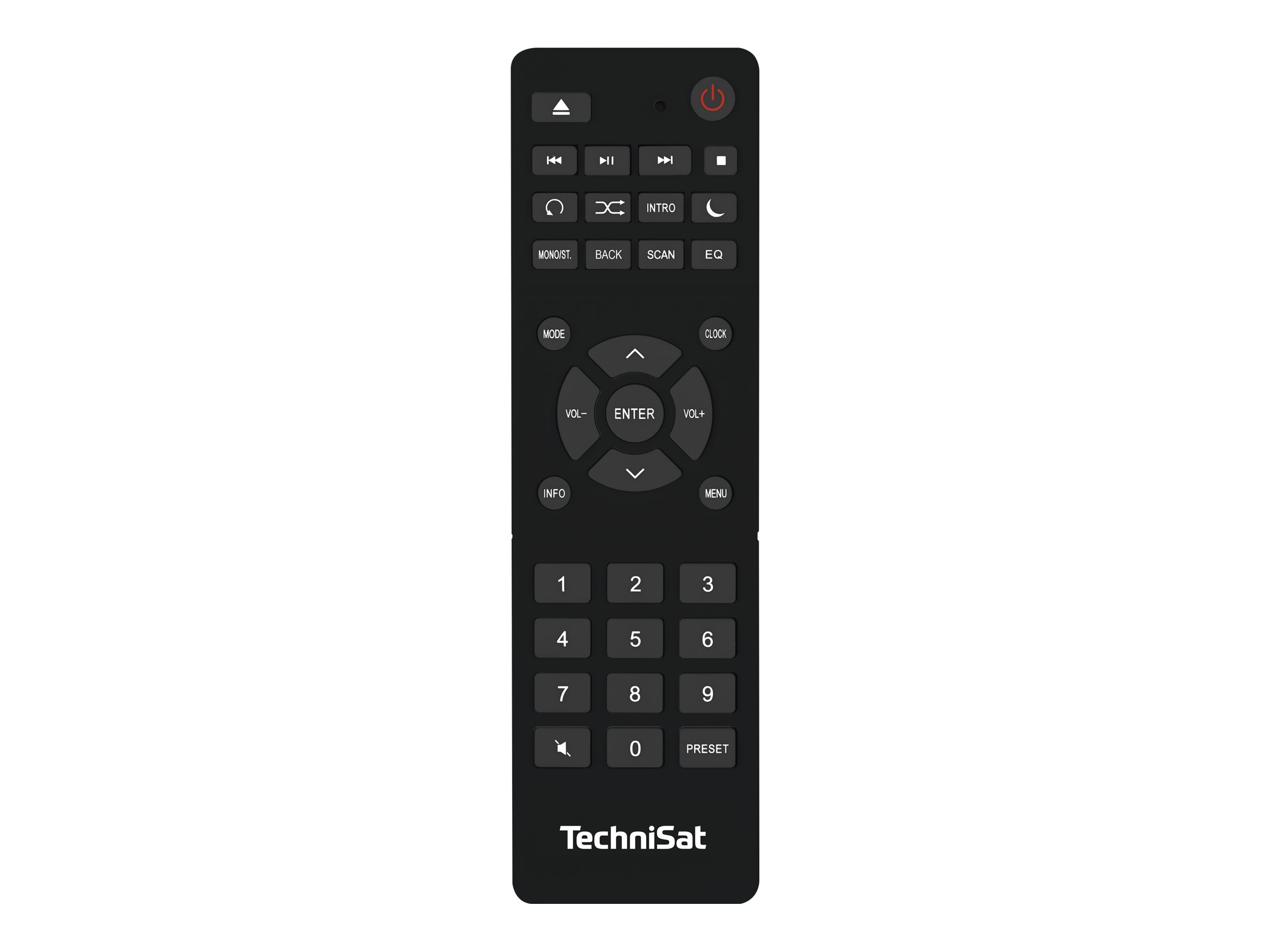 TechniSat DigitRadio 370 CD IR Tischradio DAB+/UKW/Internetradio mit CD-Player Schwarz