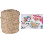 agipa Sisal-Kordel, aus Naturfaser, Länge: 150 m besteht aus 100 % Sisal, Gewicht der Rolle: 400 g, Farbe: - 1 Stück (13127)