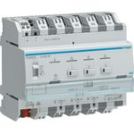 Hager TXA663A. Produkttyp: Dimmerauslöser, Befestigungstyp: DIN-Schienenmontage, Anzahl Kanäle: 3 Kanäle. Maximale Schaltleistung: 300 W (TXA663A)