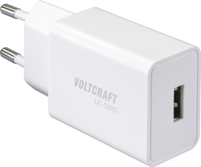 VOLTCRAFT UC-5W01 USB Ladegerät 5 W 1x USB-A Weiß (VC-17969700)