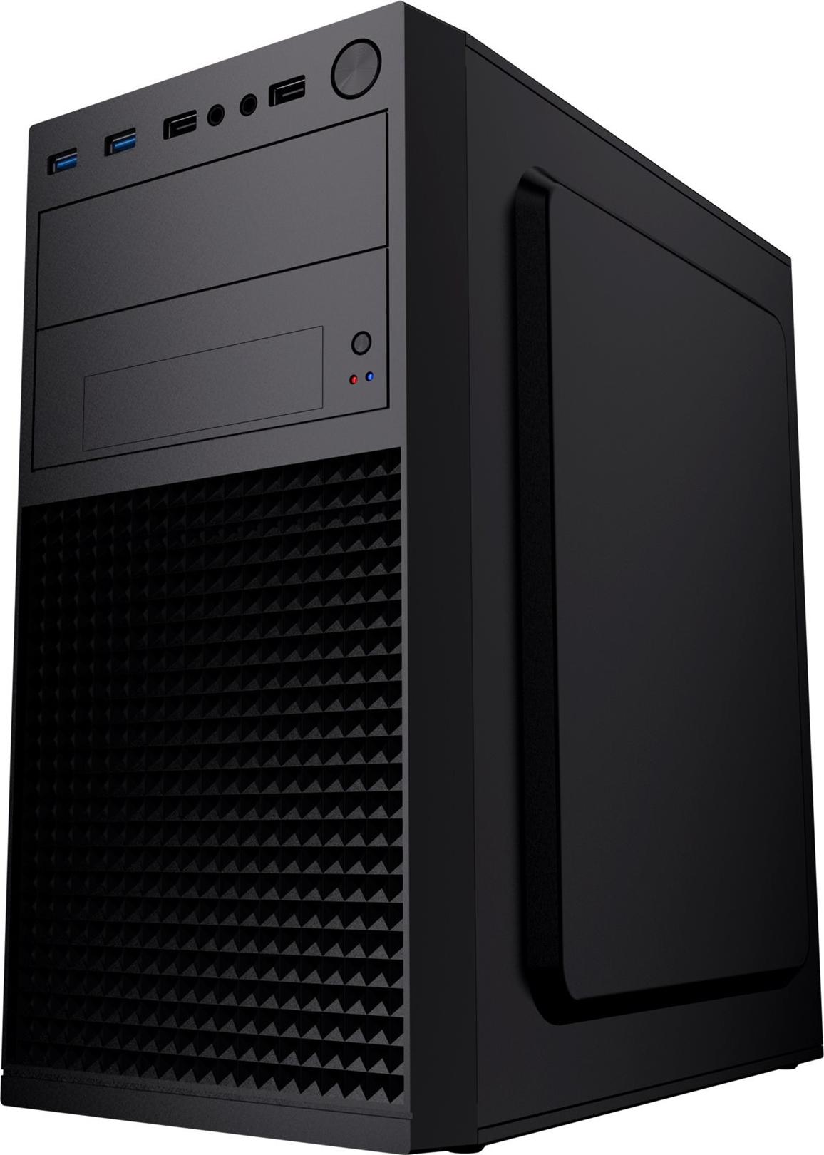 Gembird Fornax K300 Mini-Tower-Gehäuse Micro-ATX Schwarz
