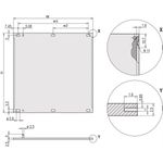 SCHROFF FRONT PANEL EMC 6U 84HP (30846771)