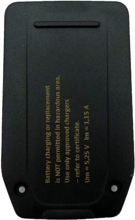 ASCOM Akku passend für d81 EX Handsets (ATEX-konform) - in schwarz (660274)