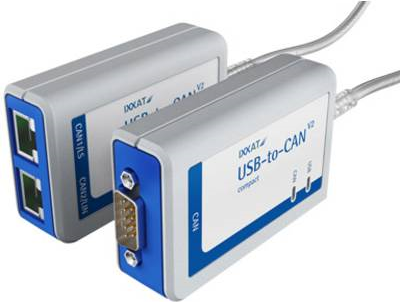 Ixxat USB-to-CAN V2 compact 1.01.0281.11001 5 V Schnittstelle(n) Sub-D9 nicht galvanisch getrennt