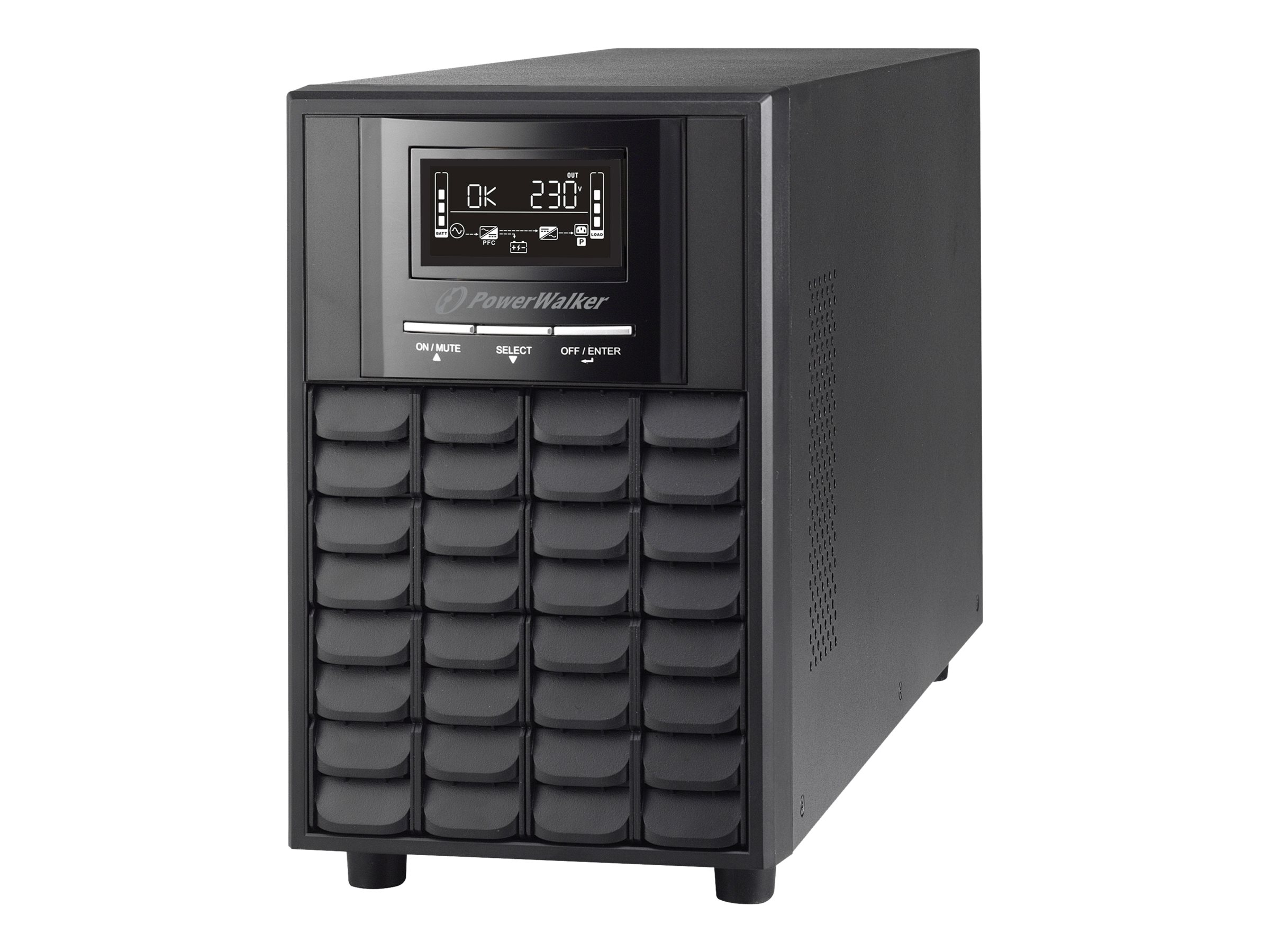 PowerWalker VI 1500 CW Line-Interactive USV 1500 VA 1050 W Schwarz