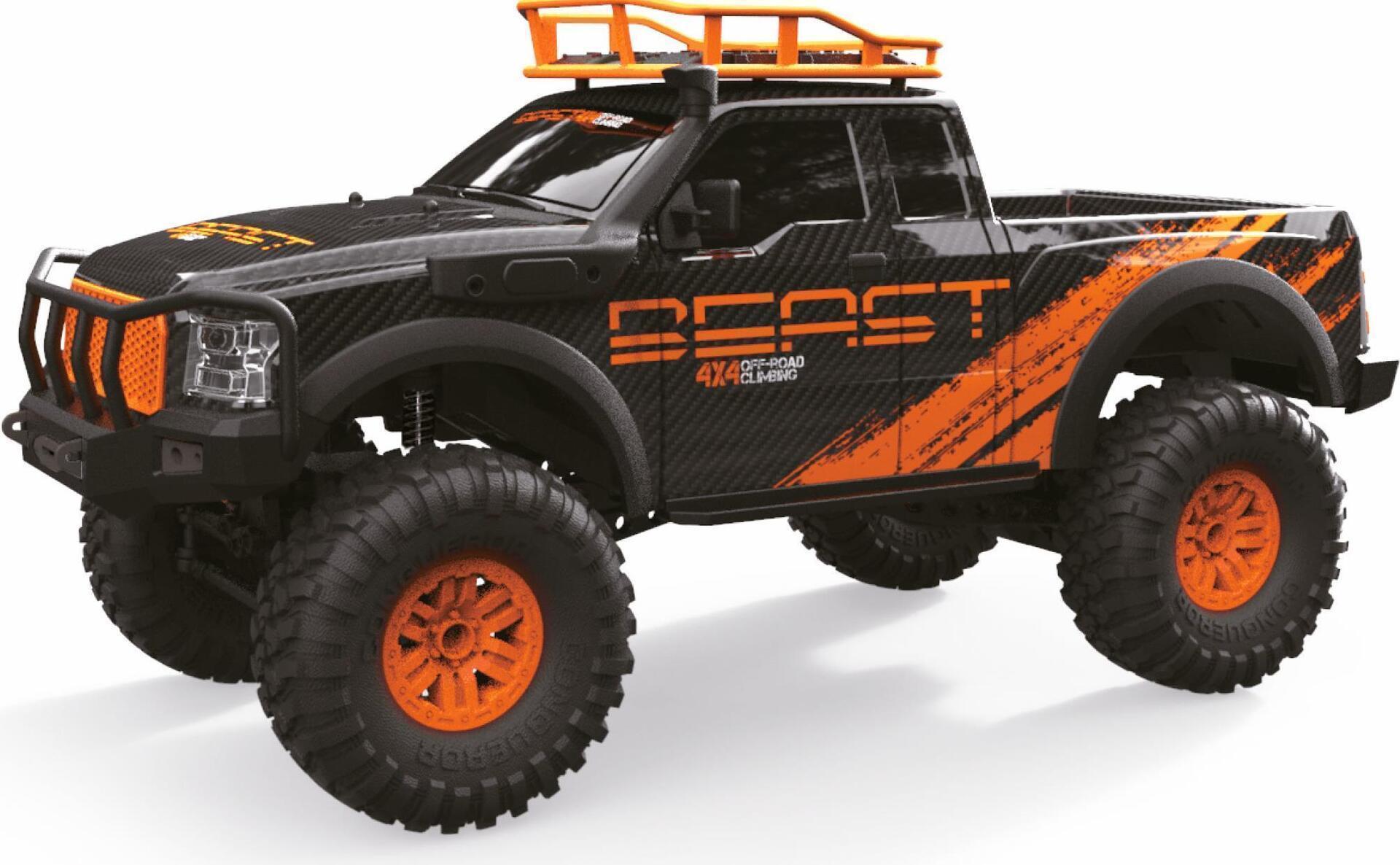 Amewi Dirt Climbing Beast Pick-Up Brushed 1:10 RC Modellauto Elektro Scale Crawler Allradantrieb (4WD) RtR 2,4 GHz (22529)