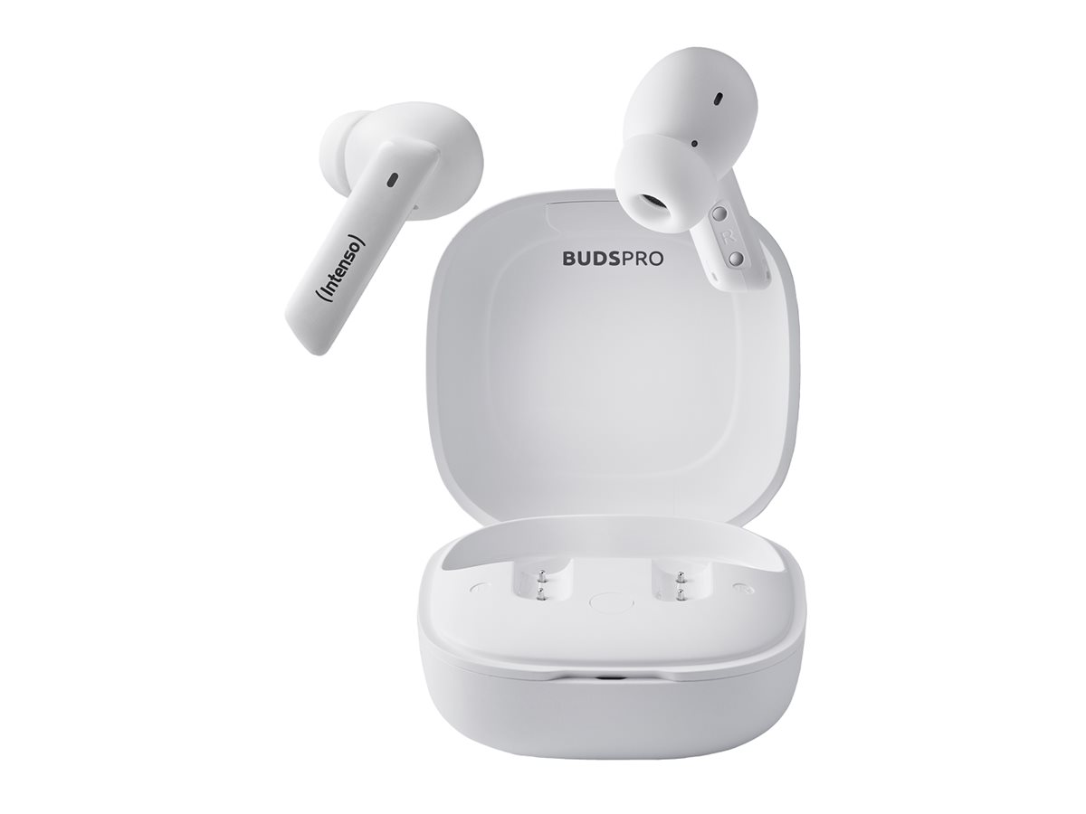 Intenso Buds Earphone Pro T500HAE True Wireless In-Ear Kopfhörer mit ANC Weiß