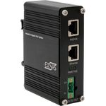 Industrie Ethernt PoE+ Splitter 802.3at,12VDC/20W,10/100/1000Mbps (EX-60325)