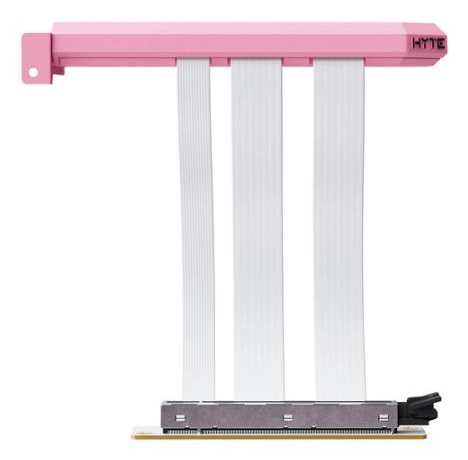 HYTE PCIe 5.0 Hyper Riser Kabel 0,2 m PCI-E (16-pin) Pink/Weiß