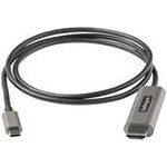 StarTech.com 3ft (1m) USB C to HDMI Cable 4K 60Hz with HDR10, Ultra HD USB Type-C to 4K HDMI 2.0b Video Adapter Cable, USB-C to HDMI HDR Monitor/Display Converter, DP 1.4 Alt Mode HBR3 (CDP2HDMM1MH)