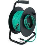 LogiLink RJ45 Netzwerk Kabeltrommel CAT 6a S/FTP 80 m Grün (CQ3080S)