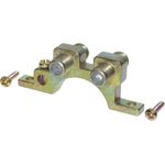 shiverpeaks BASIC-S F-Verbindung, 2 x F-Kupplung - 2 x F-Kupplung mit Masseblock 2-fach (BS85391)